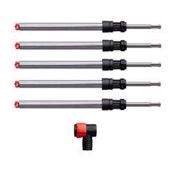 Diablo Amped Rebar Demon 3/4 in. X 14 in. L Carbide Hammer Drill Bit SDS-Plus Shank 5 pc