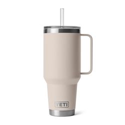 YETI Rambler 42 oz Cape Taupe BPA Free Straw Mug