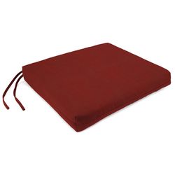 Jordan Manufacturing Red Olefin Seat Pad 2 in. H X 19 in. W X 17 in. L