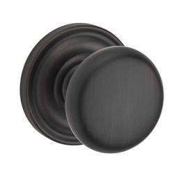 Baldwin Reserve Round Knob Venetian Bronze Dummy Knob