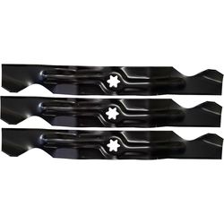 Stens 50 in. Mulching Mower Blade For Riding Mowers 3 pk
