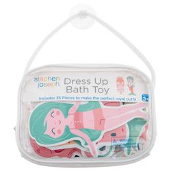 Stephen Joseph Girl/Mermaid Dress Up Bath Toy Multicolored 35 pc