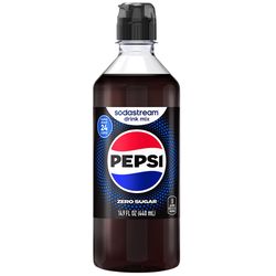 SodaStream Zero Sugar Pepsi Soda Mix 440 ml 1 pk