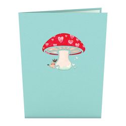 Lovepop Hedgehog Valentine Pop-Up Greeting Card