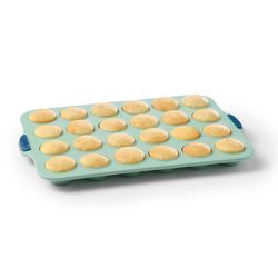 Starfrit 9.5 in. W X 14 in. L Muffin Pan Green 1 pc