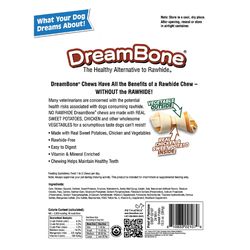 DreamBone Chicken/Sweet Potato Chews For Dogs 11.3 oz 24 pk