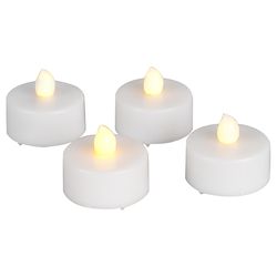 Gerson Everlasting Glow White No Scent LED Candle Tea Lights