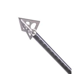Muzzy One Series Gray Steel Broadheads 5.5 in.