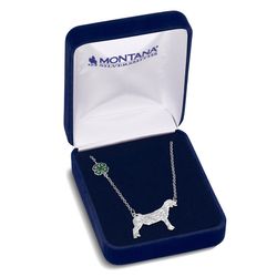 Montana Silversmiths Women's 4-H Goat Showman Necklace