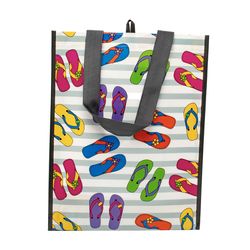 Kolorae Flip Flop Toss Multicolored Tote