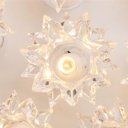 Celebrations LED Multi Starlight Sphere 6 in. Hanging Decor