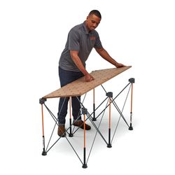 Bora Centipede 48 in. L X 24 in. W X 0.7 in. H Workbench Table Top 2000 lb. cap.