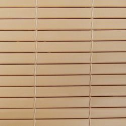 Radiance Vinyl Rollup Shade 120 in. W X 72 in. H Bamboo Cordless