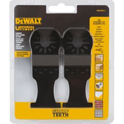 DEWALT Universal Fitment 1-3/8 in. Carbide General Purpose Oscillating Blade 2 pk