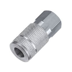Tru-Flate Steel Air Coupler 3/8 Female 1 pc