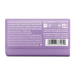 Dr. Bronner's Organic Lavender Scent Pure-Castile Bar Soap 5 oz