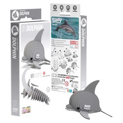 Safari Ltd. Eugy Dolphin 3D Puzzle Gray