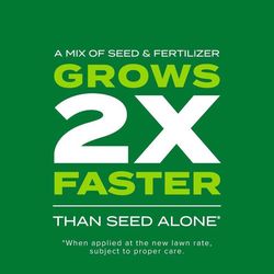 Scotts Turf Builder Rapid Grass Bermuda Grass Full Sun Grass Seed and Fertilizer 4 lb