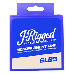 J- Rigged Monofilament Fishing Line 6 lb. cap. 400 yd