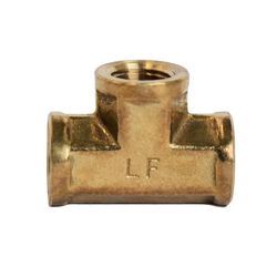 ATC 1/8 in. FPT X 1/8 in. D FPT Brass Tee
