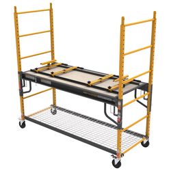 Metal Tech Scaffoldbench Steel Black/Yellow Scaffolding 1 pk