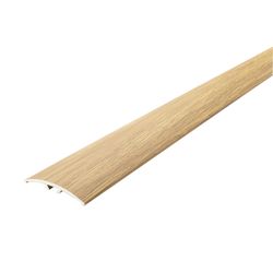 M-D Building Products METAL DECOR 0.5 in. H X 1.5 in. W X 36 in. L Prefinished Beech Aluminum Floor