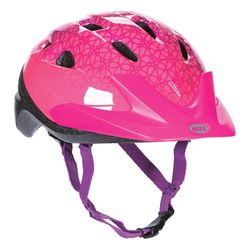 Bell Sports Pink Rally Polycarbonate Bicycle Helmet
