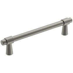 Amerock Destine Contemporary Bar Cabinet Pull 5-1/16 in. Satin Nickel Silver 1 pk