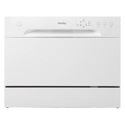 Danby 6 settings White Steel Dishwasher 130 W