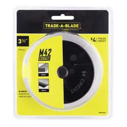 Trade A Blade 3-1/2 in. Cobalt Bi-Metal High Speed Steel 3-1/2 in. L Hole Saw