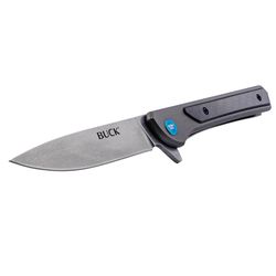 Buck Knives Cavalier Gray 7Cr Stainless Steel > 6 in. Folding Knife