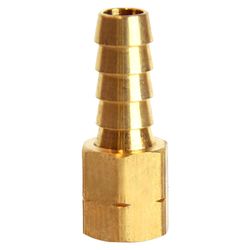 ATC Brass 1/8 in. D X 5/16 in. D Hose Barb 1 pk