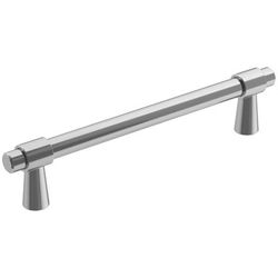 Amerock Destine Contemporary Bar Cabinet Pull 5-1/16 in. Polished Chrome Silver 1 pk