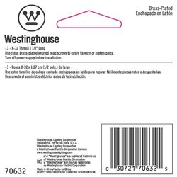 Westinghouse Fitter Screws