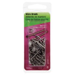 HILLMAN Anchor Wire 18 Ga. X 7/8 in. L Bright Steel Brad Nails 1 pk 2 oz