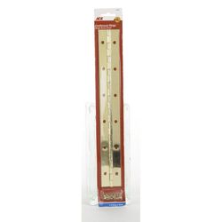 Ace 1-1/2 in. W X 12 in. L Bright Brass Steel Continuous Hinge 1 pk