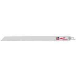 Milwaukee Sawzall 12 in. Bi-Metal Thin Kerf Reciprocating Saw Blade 10/14 TPI 5 pk