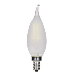 Satco CA11 E12 (Candelabra) LED Bulb Warm White 40 Watt Equivalence 1 pk
