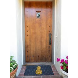 KAF Home 17 in. W X 30 in. L Multi-Color Coir Door Mat