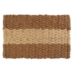 Entryways 36 in. W X 24 in. L Natural Extra-Thick Woven Coir Door Mat