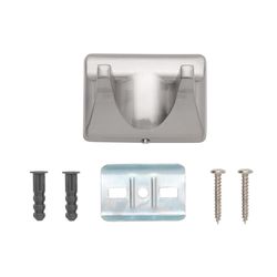 OakBrook Collection Brushed Nickel Robe Hook