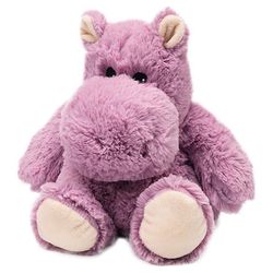 Warmies Junior Hippo Stuffed Animals Purple 1 pc