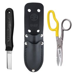 Klein Tools Cable Splicer's Knife Black 1 pk