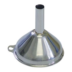 R&M International Corp Silver Stainless Steel Mini Funnel