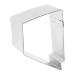 R&M International Corp 3 in. W X 4 in. L Nevada State Cookie Cutter Silver 1 pc