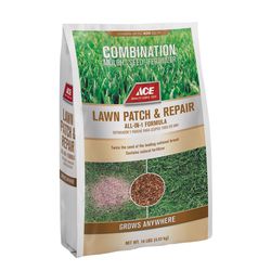 Ace Patch & Repair Mixed Sun or Shade Fertilizer/Mulch/Seed 10 lb
