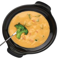 Betty Crocker 0.7 qt Red Metal Slow Cooker