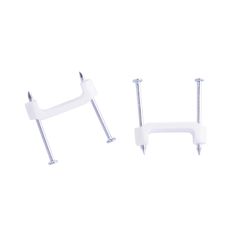 Gardner Bender 3/4 in. W Plastic Insulated Cable Staple 15 pk