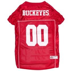 Pets First Team colors Ohio State Buckeyes Dog Jersey 2XL