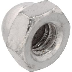 HILLMAN 10-24 in. Nickel Steel USS Acorn Nut 1 pk